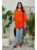 Lin Passion Blouse oranje