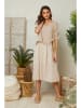 Lin Passion Linnen jurk beige