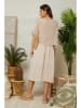 Lin Passion Kleid in Beige