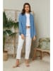 Lin Passion Leinen-Blazer in Hellblau