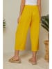 Lin Passion Linnen broek geel