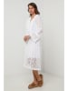 Lin Passion Lniana sukienka w kolorze białym
