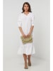 Lin Passion Lniana sukienka w kolorze białym