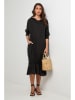 Lin Passion Lniana sukienka w kolorze czarnym