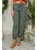 Lin Passion Leinen-Hose in Khaki
