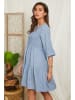 Lin Passion Linnen jurk lichtblauw