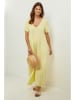 Lin Passion Linnen jurk geel