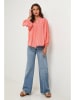 Lin Passion Bluse in Koralle