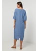 Lin Passion Leinen-Kleid in Hellblau