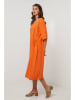 Lin Passion Linnen jurk oranje