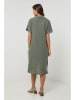 Lin Passion Leinen-Kleid in Khaki