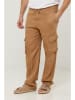 Lin Passion Leinen-Cargohose in Hellbraun
