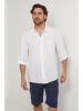 Lin Passion Linnen blouse wit