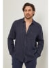 Lin Passion Linnen blouse donkerblauw
