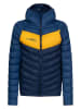 ROCK EXPERIENCE Kurtka funkcyjna "Tanana" w kolorze granatowo-żółtym