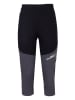 ROCK EXPERIENCE Funktionsunterhose "Moonstone 3/4" in Schwarz/ Grau