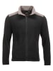 Traunstein Sport Fleecejacke "Topas" in Schwarz/ Beige