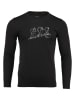 Traunstein Sport Functionele longsleeve "Skitour" zwart