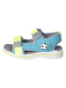 Ricosta Sandalen "Tame" in Hellblau/ Gelb