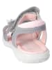 Ricosta Leren sandalen "Carola" grijs