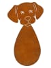 POSIWIO Hekfiguur ''Hond'' roestrood - (B)11 x (H)22 x (D)4,5 cm