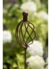 POSIWIO Gartenstecker in Rostrot - (H)115 x Ø 8 cm