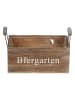 POSIWIO Kasten ''Biergarten'' in Braun - (B)27 x (H)12 x (T)15,5 cm