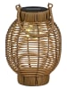 POSIWIO LED-Solar-Laterne in Braun - (H)24 x Ø 17,5 cm