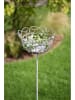 POSIWIO Gartenstecker ''Korb'' in Grau - (H)18 x Ø 25 cm