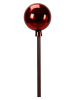 POSIWIO Tuinsteker ''Bal'' rood - (H)25 x Ø 20 cm