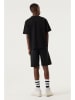 Garcia Sweatshorts in Schwarz
