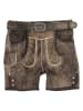 Isartrachten Lederhose in Braun