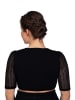 Edelnice Dirndlbluse "Kassandra" in Schwarz