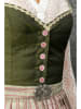 Edelnice Dirndl "Adele" in Khaki/ Beige