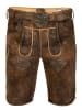 Edelnice Lederhose "Bernd" in Brau