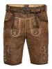 Edelnice Lederhose "Markus" in Braun