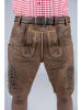 Edelnice Lederhose "Thomas" in Braun