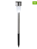 Garden Hero 10-delige set: ledsolarlampen zilverkleurig - (H)36 x Ø 4,7 cm