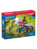 Schleich 18tlg. Spielset "Flucht auf Quad vor Velociraptor - 41466" - ab 5 Jahren