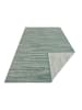 Elle Decoration Indoor-/outdoortapijt "Gemini" groen