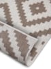 Hanse Home Outdoor-Wendeteppich "Malta" in Hellbraun/ Creme