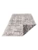 NORTHRUGS Outdoor-Wendeteppich "Twin Supreme - Biri" in Schwarz/ Creme