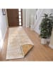 NORTHRUGS Outdoor-Wendeteppich "Biri" in Ocker/ Creme