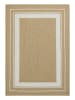 NORTHRUGS Indoor-/ Outdoor-Teppich "Braided" in Beige/ Creme
