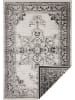 NORTHRUGS Indoor-/ Outdoor-Teppich "Borbon" in Schwarz/ Creme