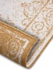 NORTHRUGS Omkeerbaar outdoortapijt "Cebu" okergeel/crème