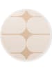 NORTHRUGS Outdoor-Wendeteppich "Bowen" in Beige/ Weiß/ Creme