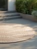 NORTHRUGS Outdoor-Wendeteppich "Liora" in Beige/ Weiß