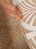 NORTHRUGS Omkeerbaar outdoortapijt "Liora" beige/wit