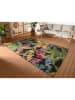 Hanse Home Indoor-/outdoortapijt "Tropical Flowers" zwart